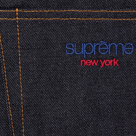 Supreme Rigid Baggy Selvedge Jean - Rigid Indigo