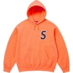 Supreme S Logo Hooded Sweatshirt (SS25) - Light Orange