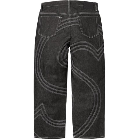 S Logo Rigid Baggy Jean - spring/summer 2025 - Supreme S Logo Rigid Baggy Jean - spring/summer 2025 - Supreme