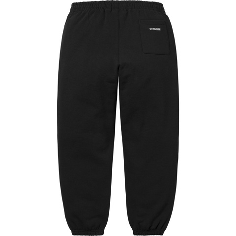 Supreme S Logo Sweatpant - Black