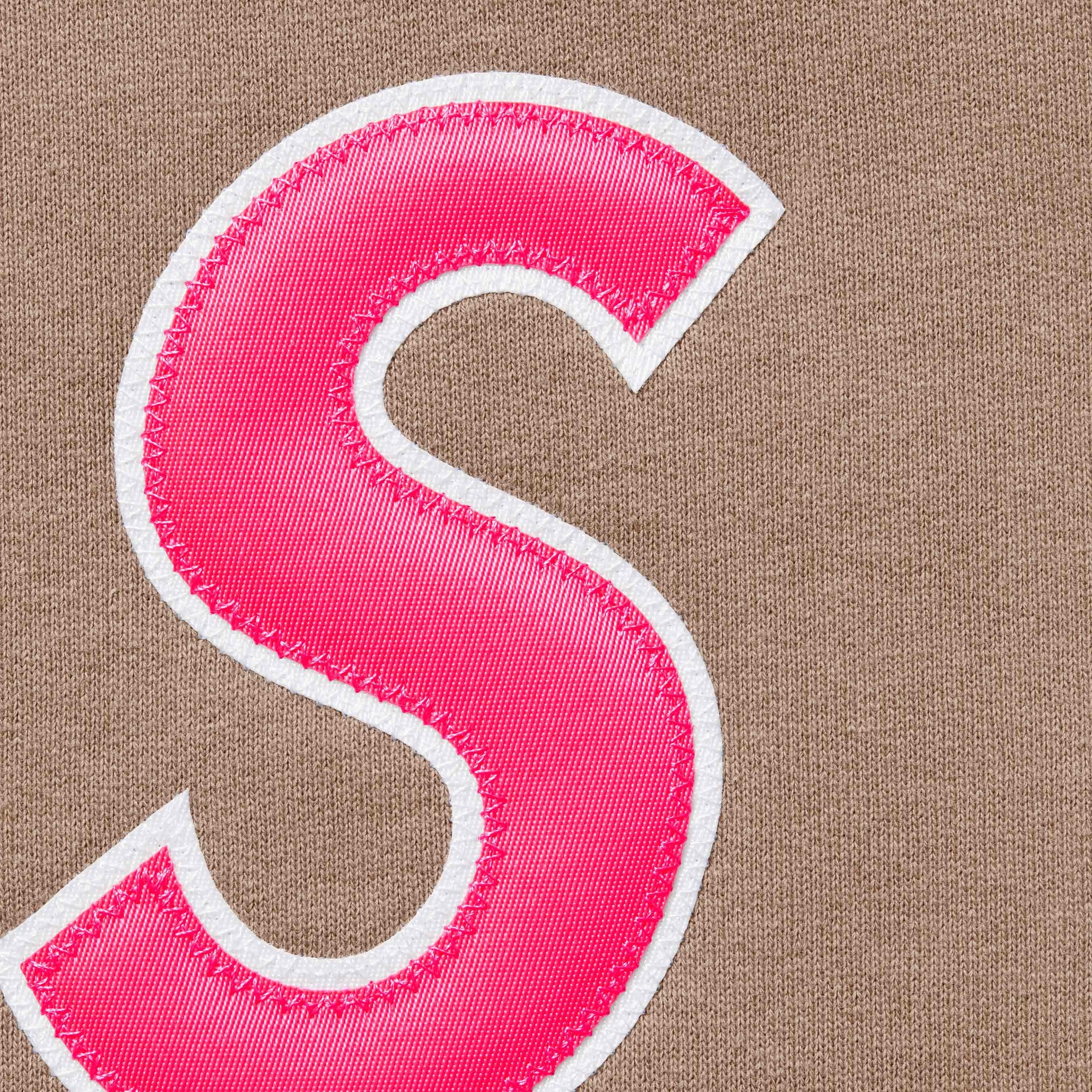 Supreme S Logo Sweatpant (SS25) - Dusty Brown - $158