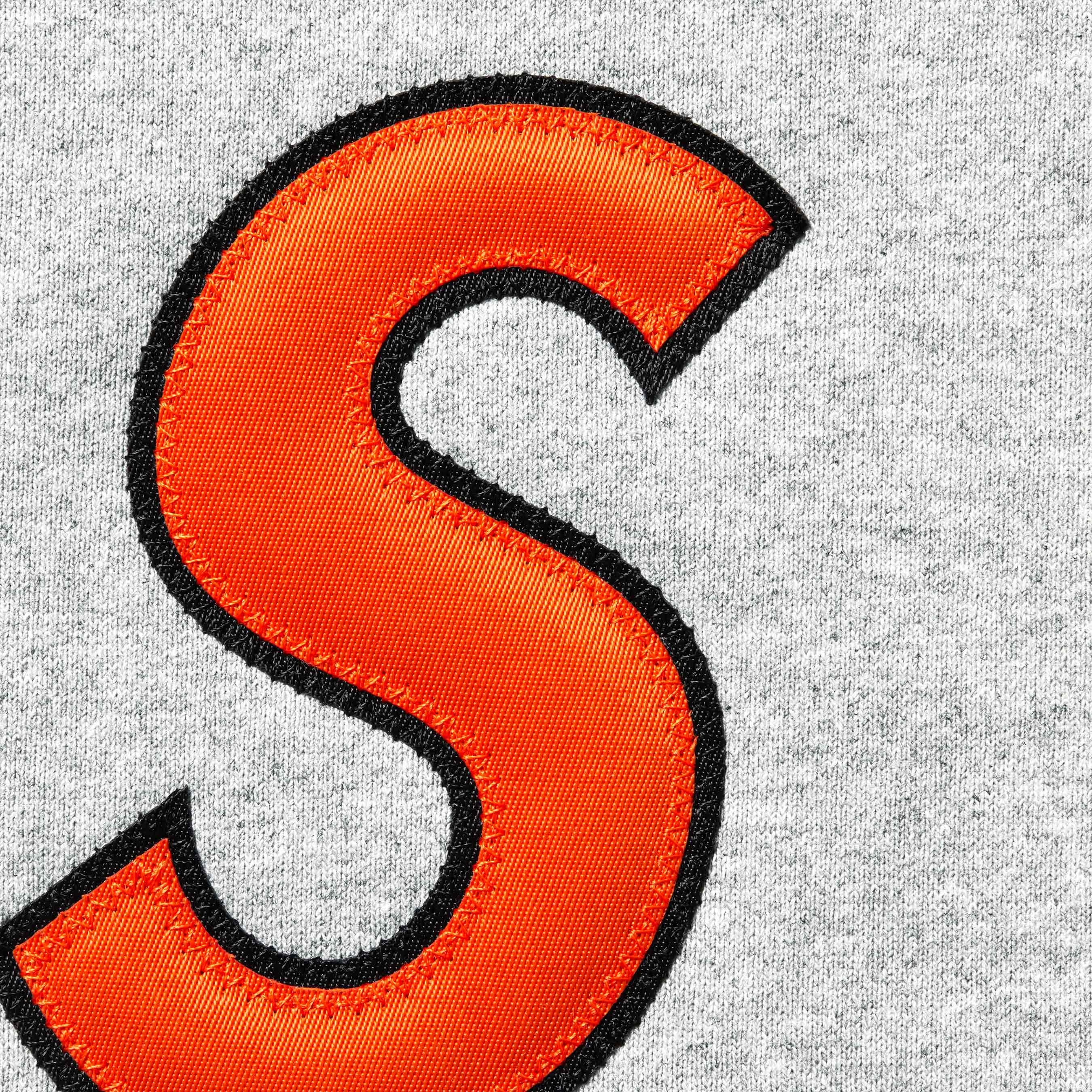 Supreme S Logo Sweatpant (SS25) - Heather Grey - $158