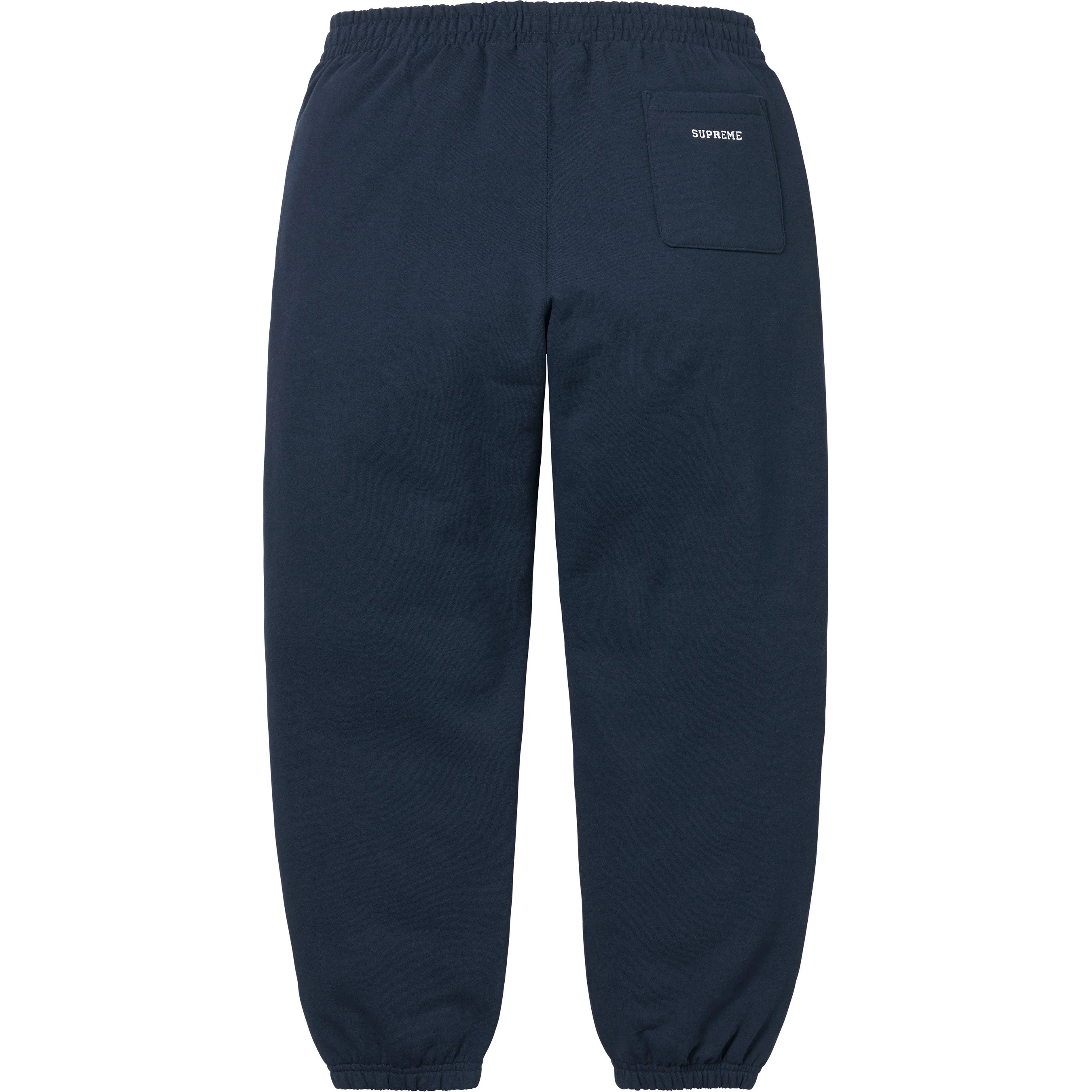 Supreme S Logo Sweatpant (SS25) - Navy - $158