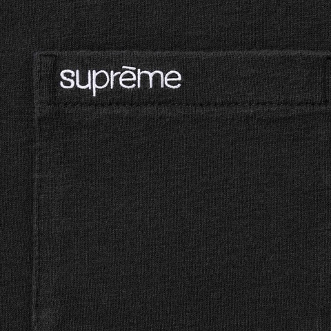 Sサイズ Supreme S/S Pocket Tee Black ブラック 黒 Supreme-S-S-Pocket-Tee-SS24-