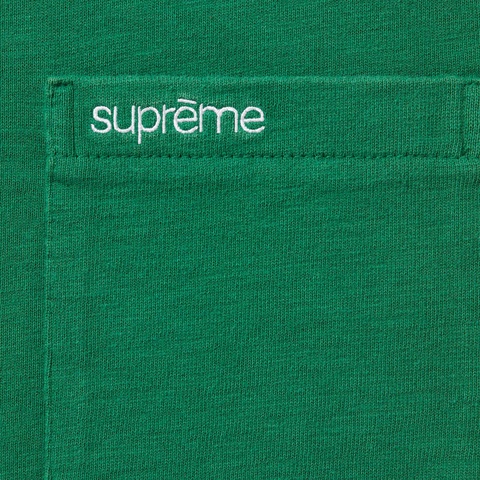 Supreme S/S Pocket Tee - Green