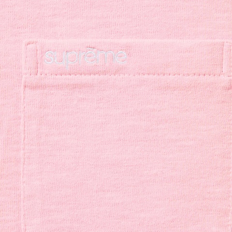 Supreme S/S Pocket Tee - Light Pink