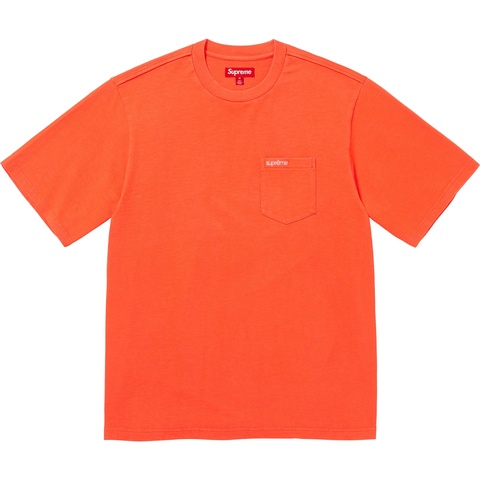 Supreme S/S Pocket Tee - Orange