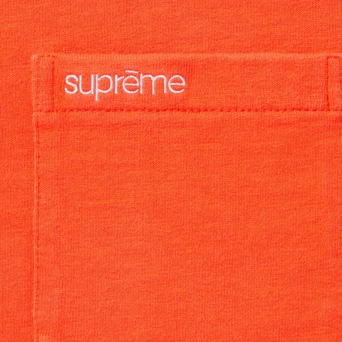 Supreme S/S Pocket Tee - Orange