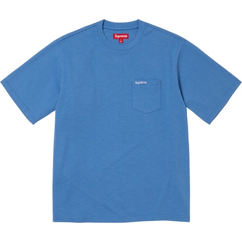 Supreme S/S Pocket Tee - Pale Royal