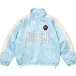 Supreme Satin Piping Pullover (SS25) - Light Blue