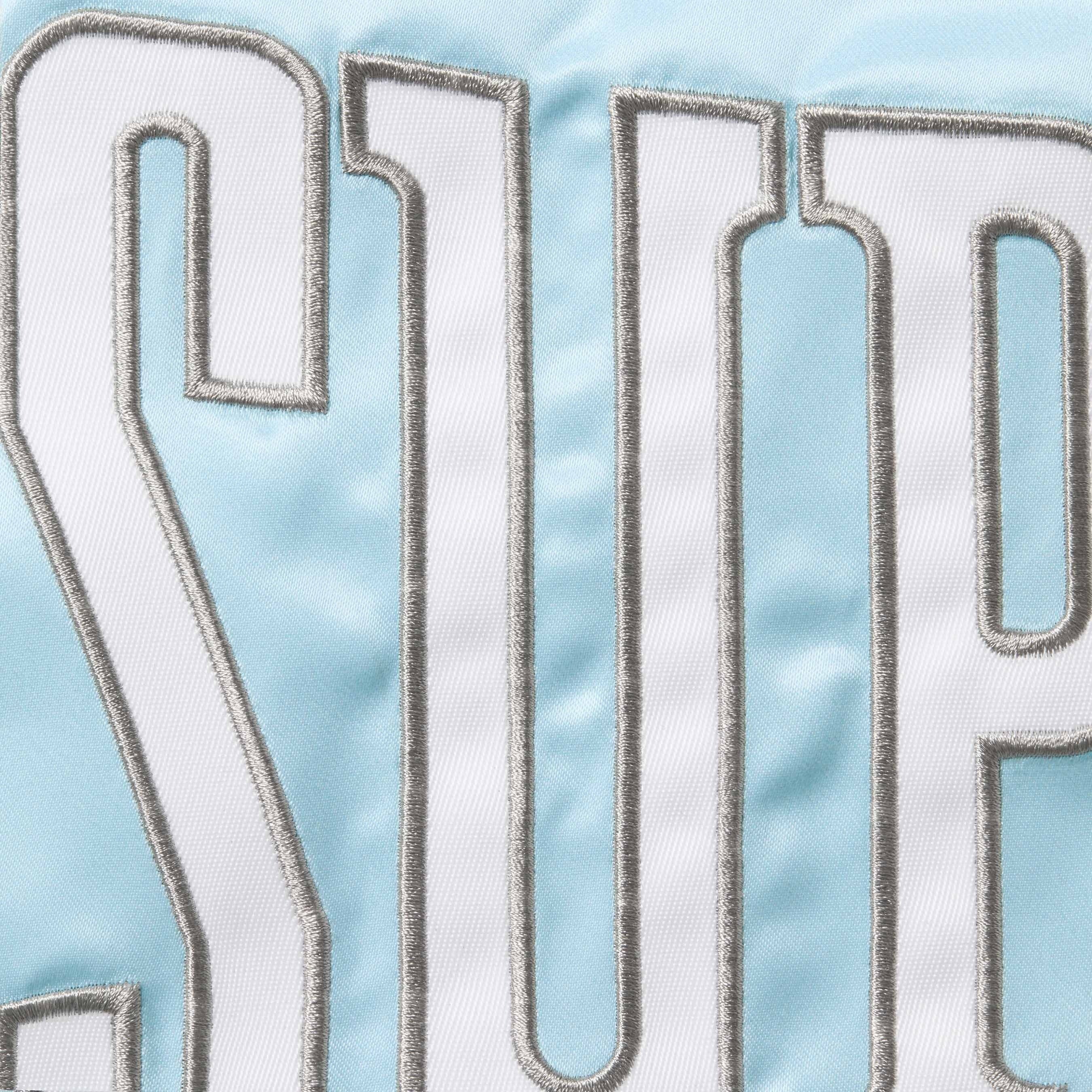 Supreme Satin Piping Pullover (SS25) - Light Blue - $198