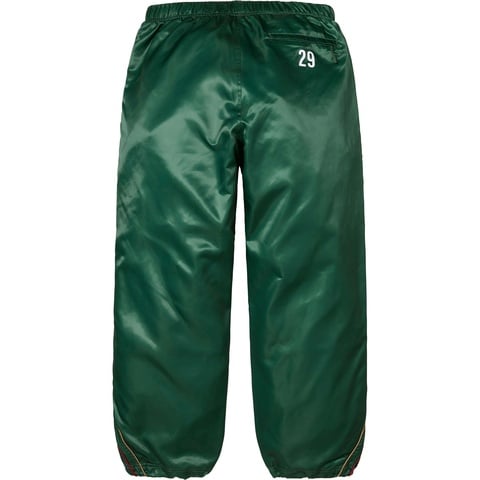 パンツ Supreme Satin Hooded Track pants Satin Appliqué Sweatpant - spring/summer 2026 - Supreme