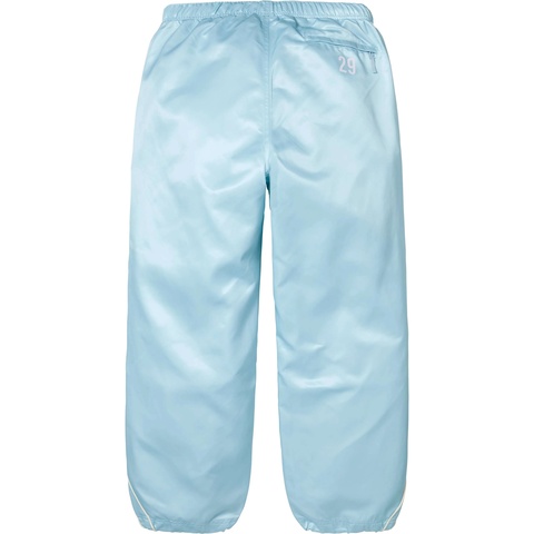 Supreme Satin Track Pant - Light Blue