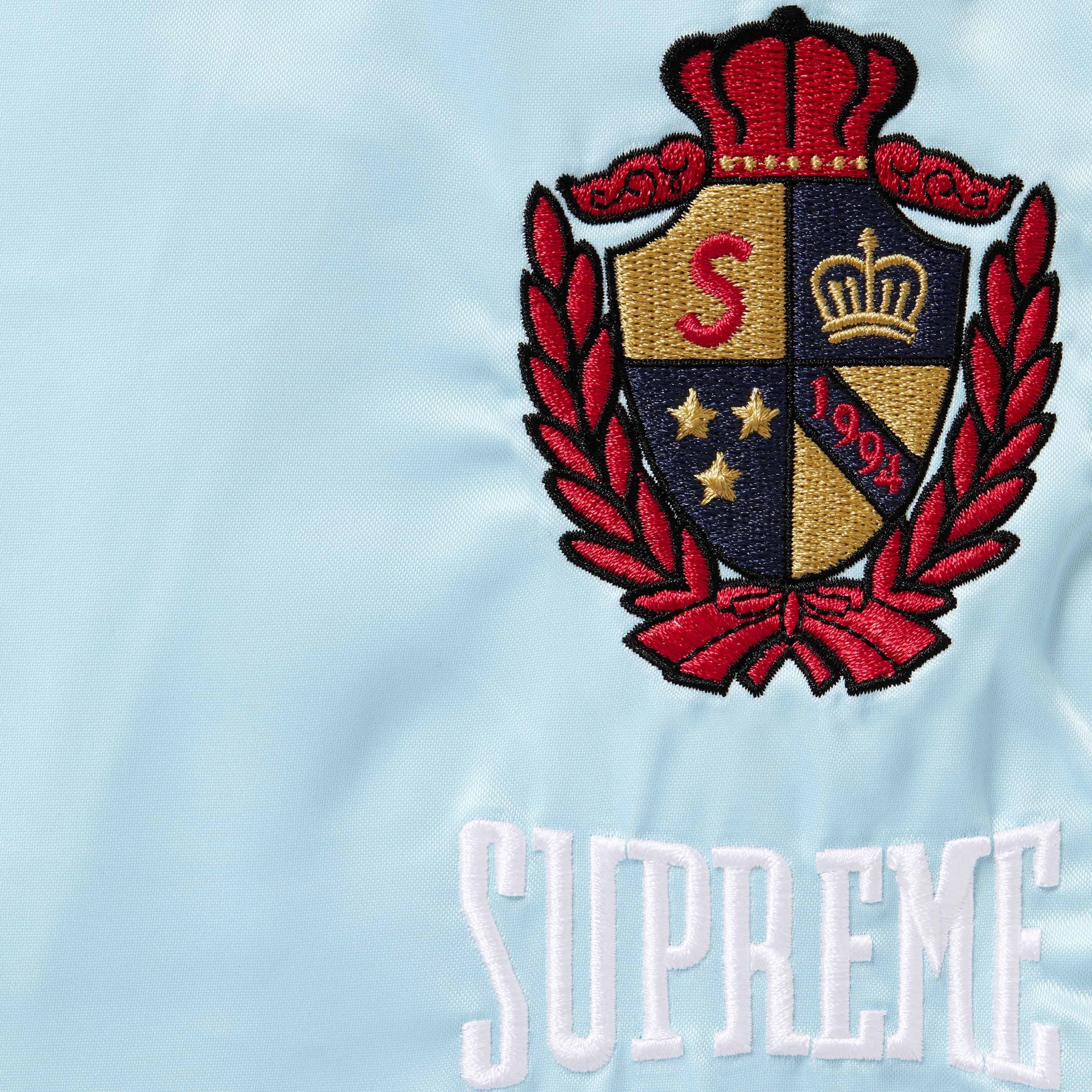 Supreme Satin Track Pant (SS25) - Light Blue - $158