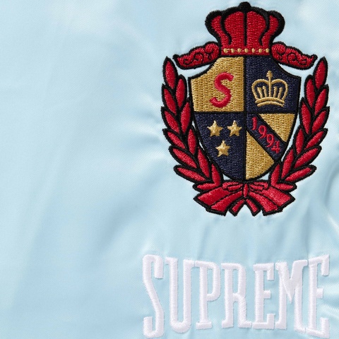 Supreme Satin Track Pant - Light Blue