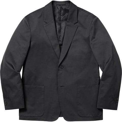 Supreme Sea Island Cotton Suit - Black