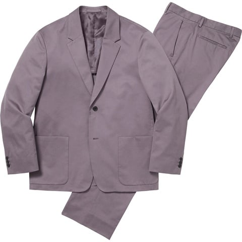 Supreme Sea Island Cotton Suit - Purple
