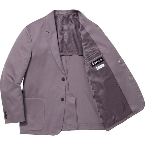 Supreme Sea Island Cotton Suit - Purple