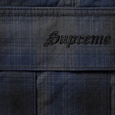 Shadow Plaid Cargo Short - spring/summer 2025 - Supreme