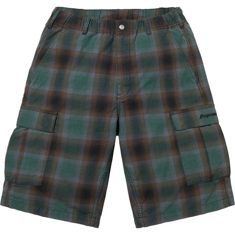 Shadow Plaid Cargo Short - spring/summer 2025 - Supreme