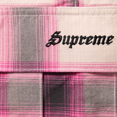 Shadow Plaid Cargo Short - spring/summer 2025 - Supreme