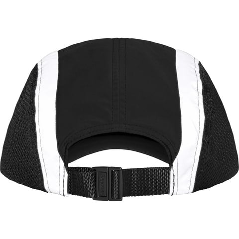 Supreme Side Mesh Camp Cap - Black