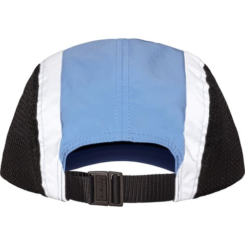 Supreme Side Mesh Camp Cap - Light Blue