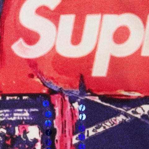 Skyline Sequin L/S Top - spring/summer 2025 - Supreme