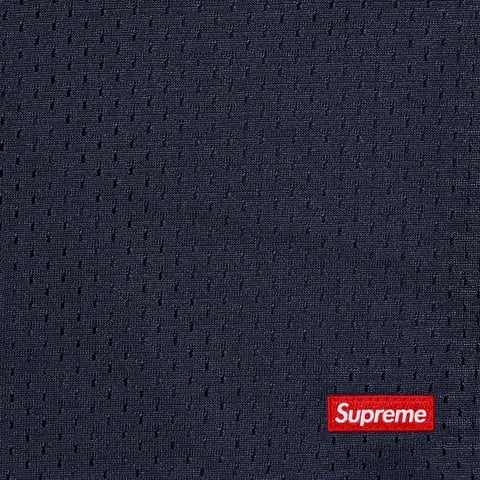 Supreme Small Box Baggy Mesh Short - Navy