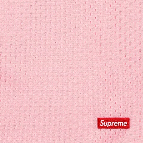 Supreme Small Box Baggy Mesh Short - Pink