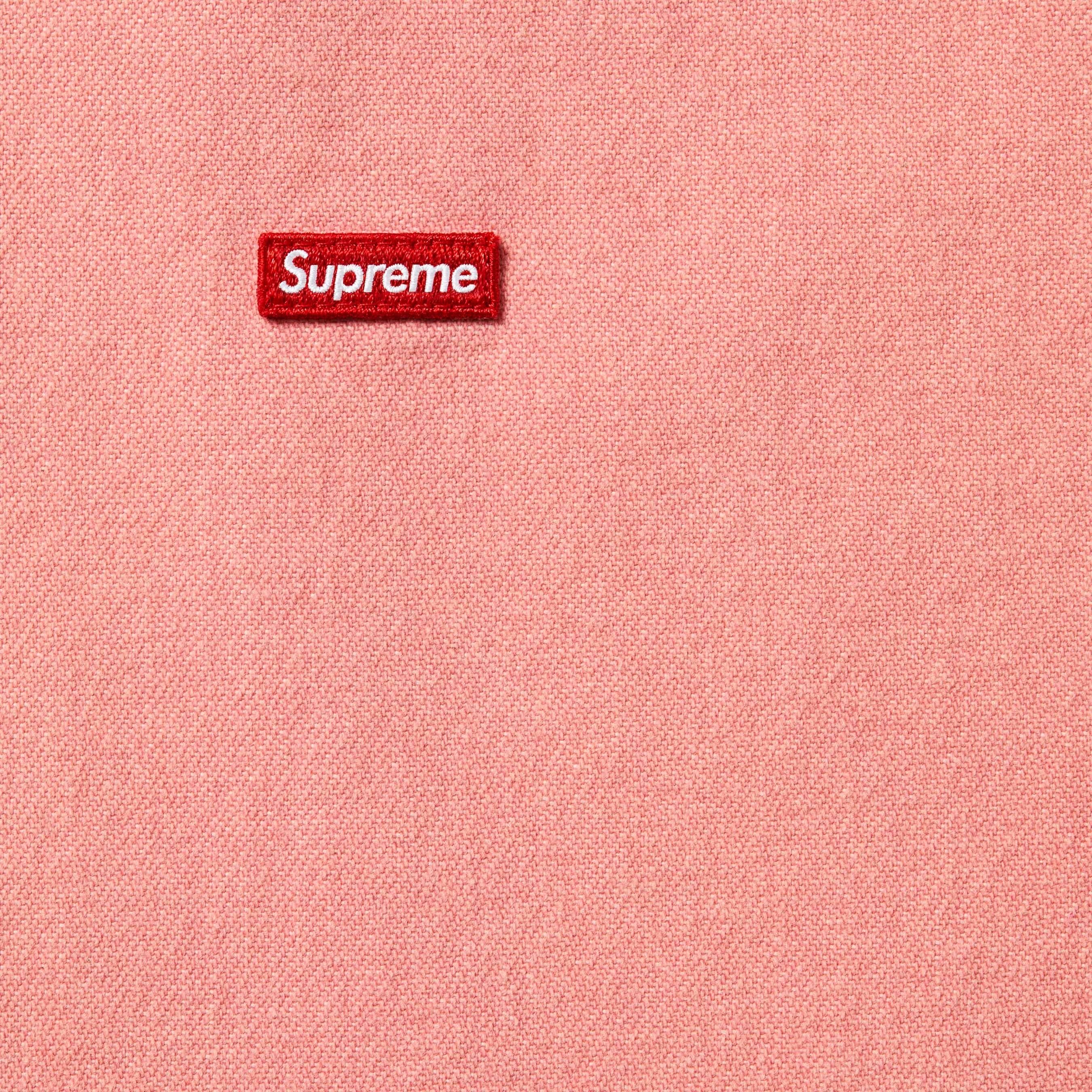 Supreme Small Box Denim Shirt (SS25) - Pink - $138