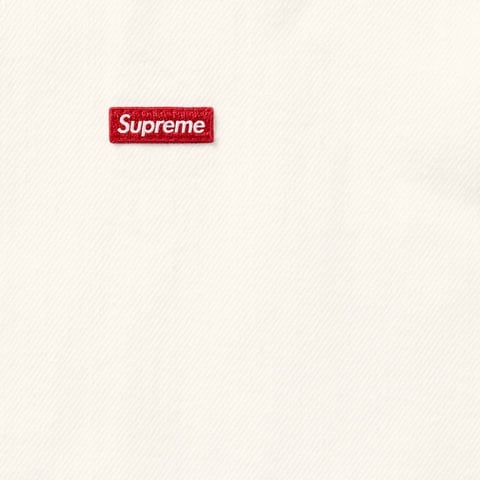 Supreme Small Box Denim Shirt - White