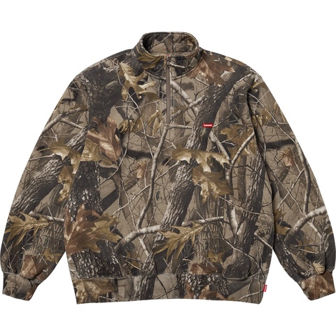 Supreme Small Box Half Zip Pullover - Realtree® Hardwoods Camo