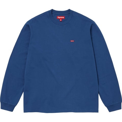 Supreme Small Box L/S Tee ダークロイヤル Small Box L/S Tee - spring/summer 2025 - Supreme