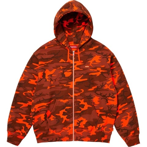 Small Box Zip Up Hooded Sweatshirt - Supreme