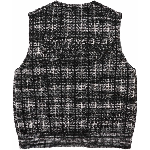 【Supreme】 Speckled Zip Up Sweater Vest Speckled Zip Up Sweater Vest - spring/summer 2025 - Supreme