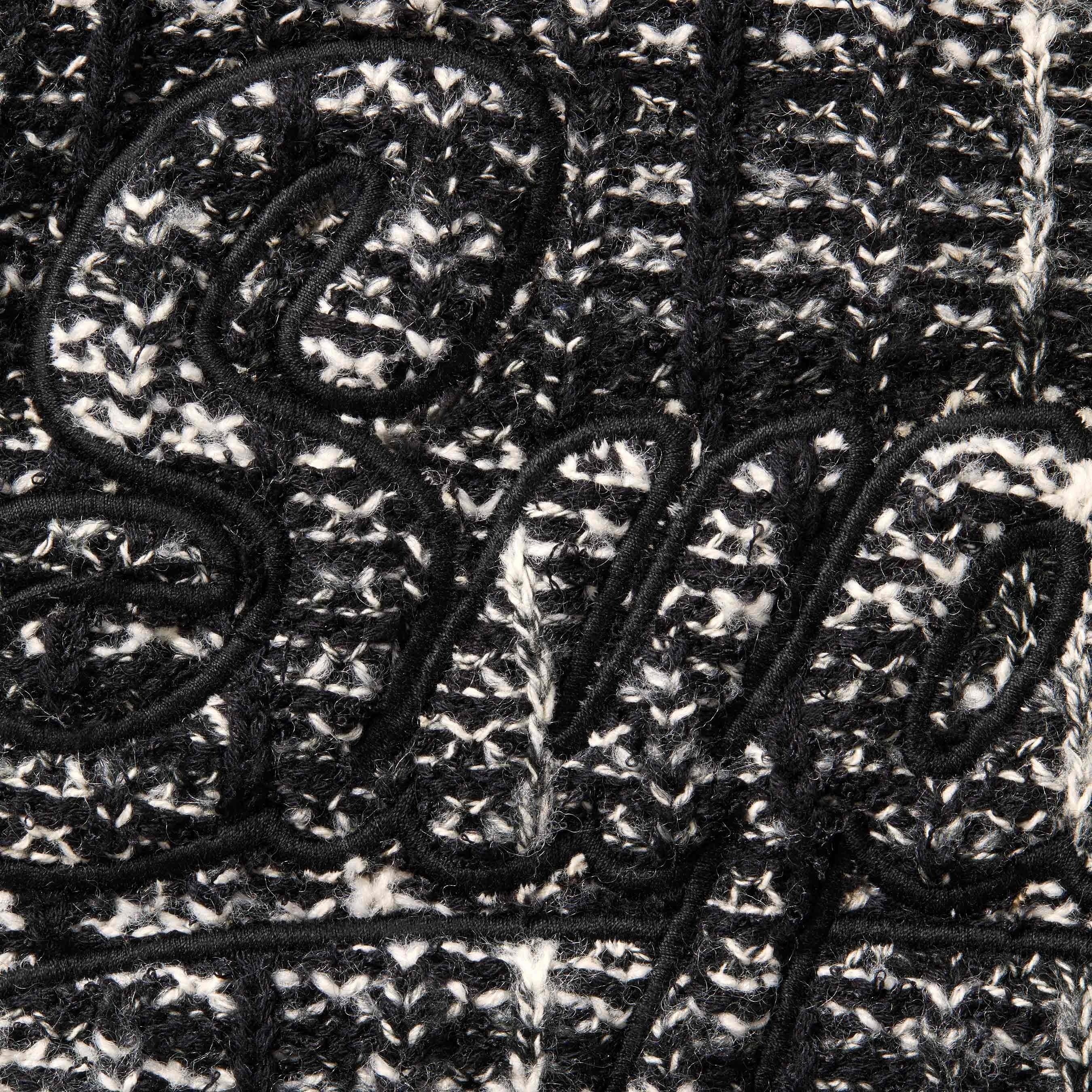 Supreme Speckled Zip Up Sweater Vest (SS25) - Black - $168