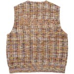 Supreme Speckled Zip Up Sweater Vest (SS25) - Tan
