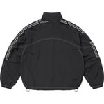 Supreme Spellout Embroidered Track Jacket (SS25) - Black