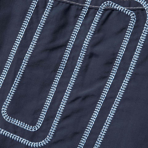 Supreme Spellout Embroidered Track Jacket - Navy