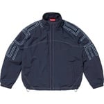 Supreme Spellout Embroidered Track Jacket (SS25) - Navy