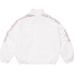 Supreme Spellout Embroidered Track Jacket (SS25) - White