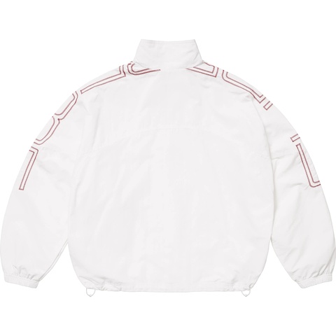 Spellout Embroidered Track Jacket - Supreme