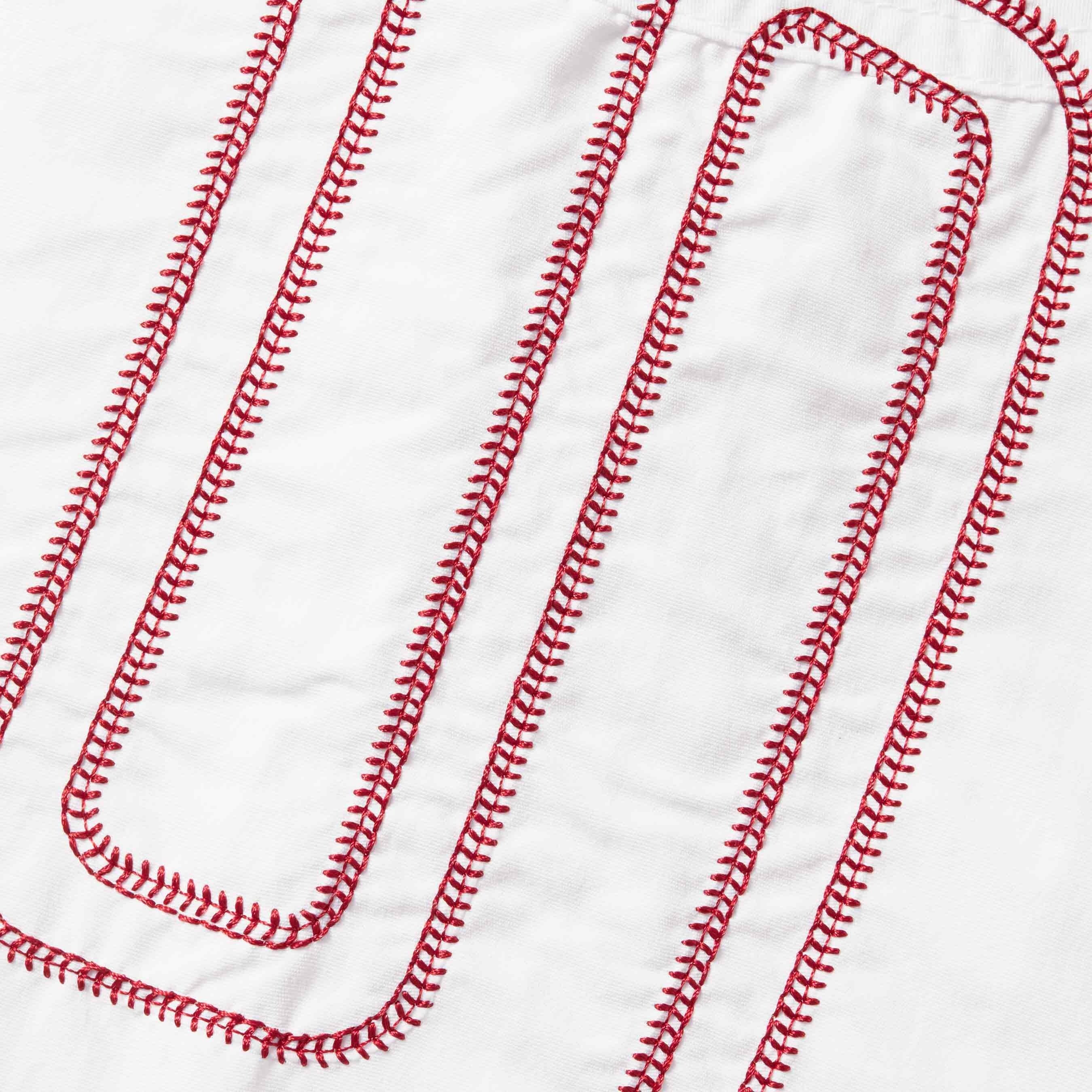 Supreme Spellout Embroidered Track Jacket (SS25) - White - $178