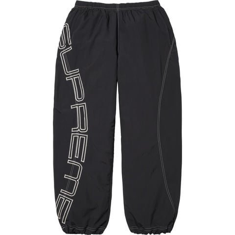 Spellout Embroidered Track Pant - Supreme