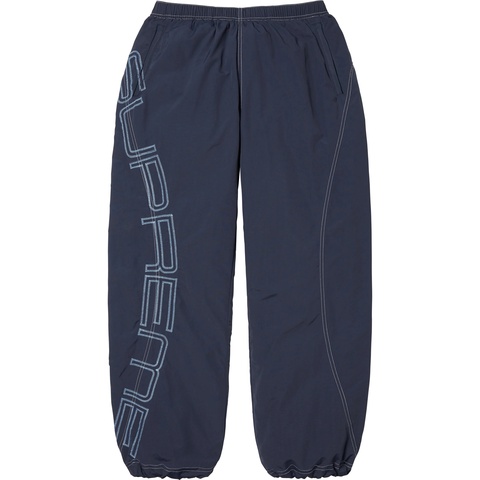 Spellout Embroidered Track Pant - Supreme