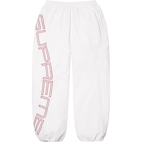 Spellout Embroidered Track Pant - Supreme