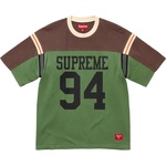 Supreme Split S S Football Top (SS25) - Green