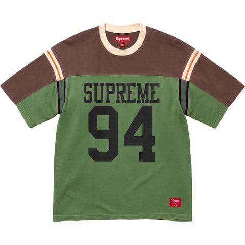 Split S/S Football Top - spring/summer 2025 - Supreme
