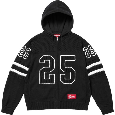 Supreme Sport Zip Up Hooded Sweater - Black